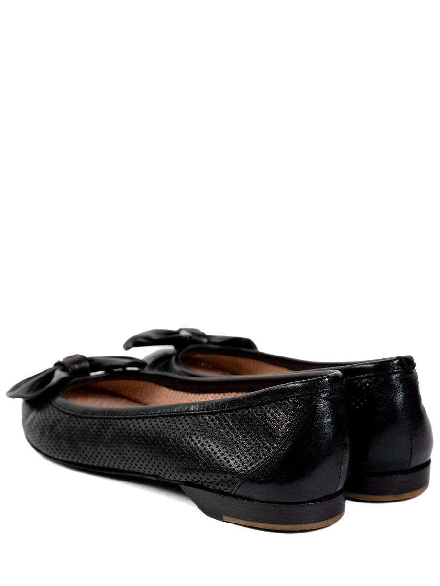 Балетки кожаные