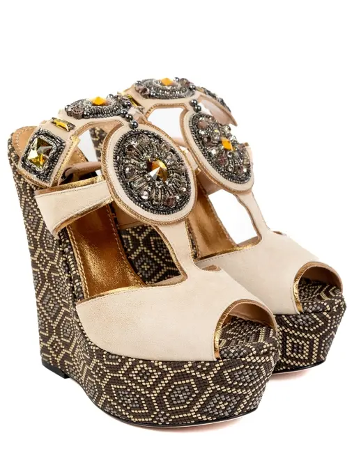 Босоножки замшевые SEBASTIAN