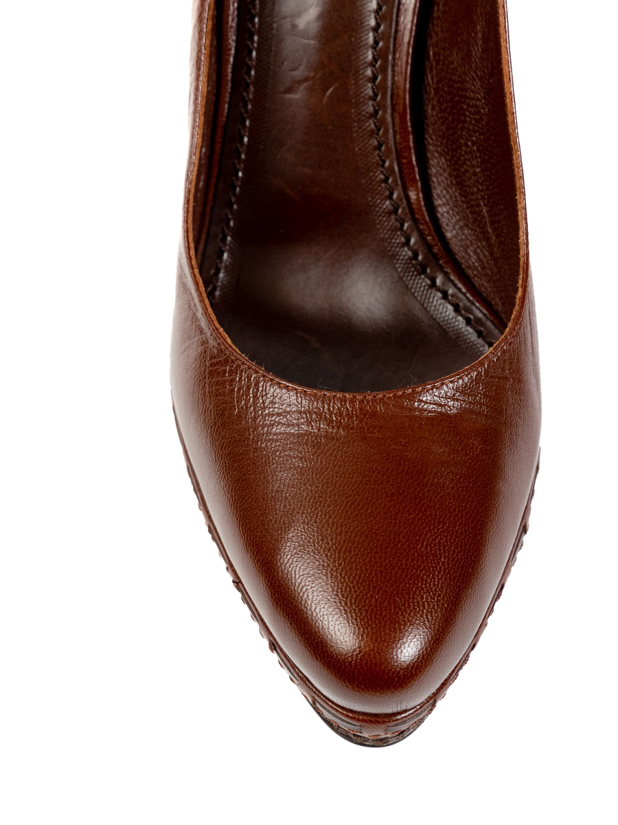 Туфли кожаные