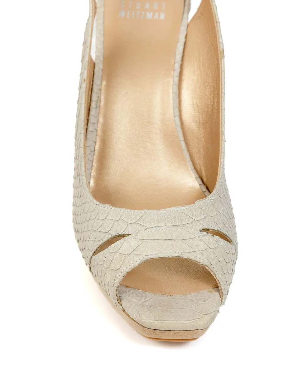 Босоножки кожаные