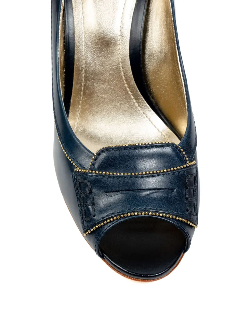 Туфли кожаные