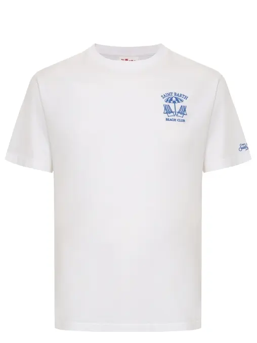 Футболка хлопковая MC2 SAINT BARTH