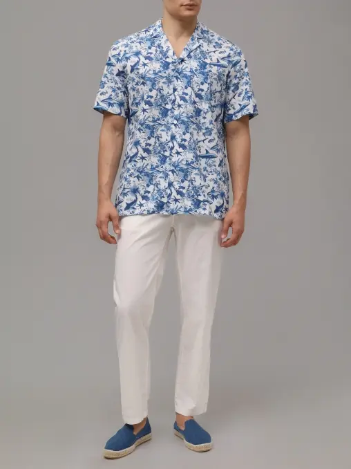 Брюки хлопковые MC2 SAINT BARTH