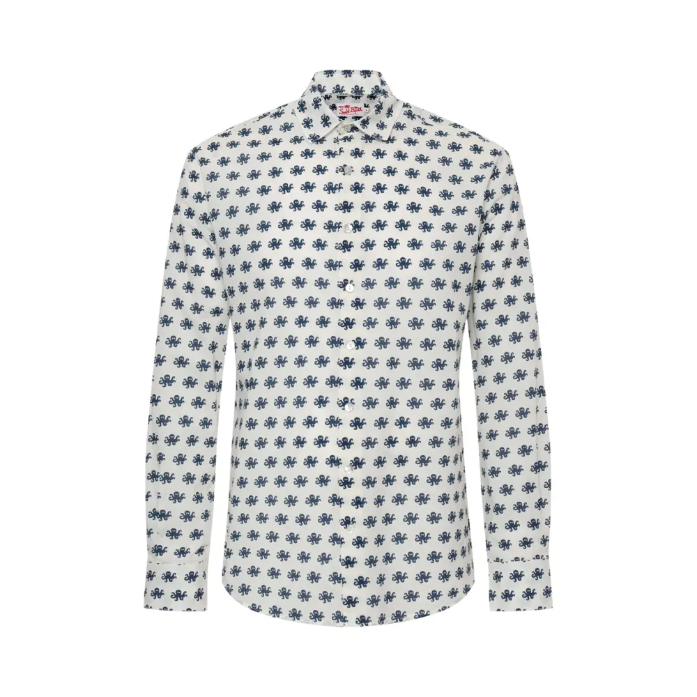 Рубашка Slim Fit хлопковая