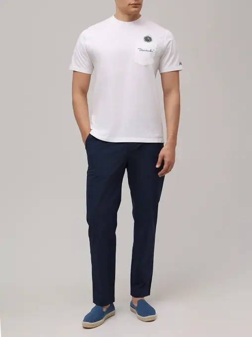 Футболка хлопковая MC2 SAINT BARTH