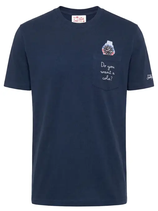 Футболка хлопковая MC2 SAINT BARTH