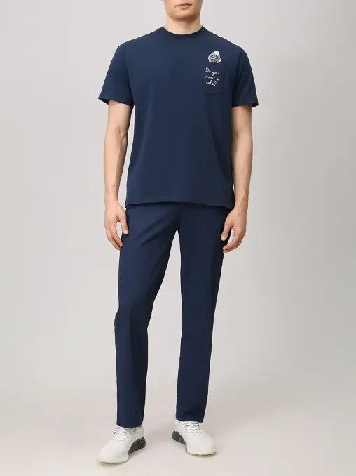 Футболка хлопковая MC2 SAINT BARTH