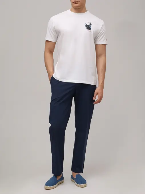 Футболка хлопковая MC2 SAINT BARTH