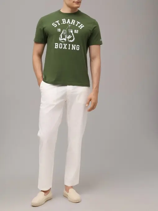 Футболка хлопковая MC2 SAINT BARTH