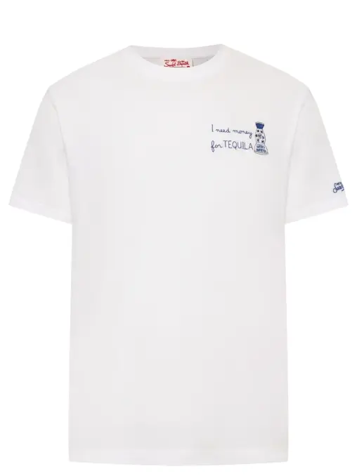 Футболка хлопковая MC2 SAINT BARTH