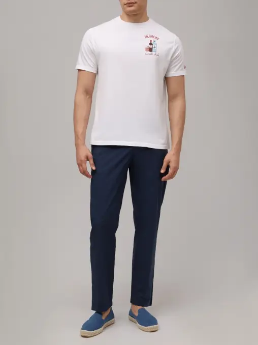 Футболка хлопковая MC2 SAINT BARTH