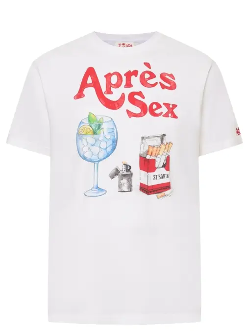 Футболка хлопковая MC2 SAINT BARTH