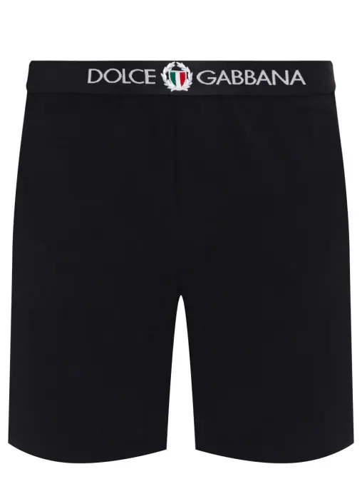 Трусы-шорты хлопковые DOLCE & GABBANA