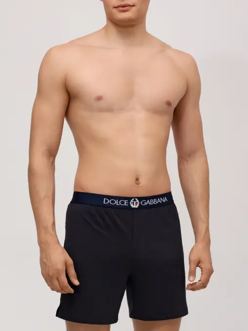 Трусы-шорты хлопковые DOLCE & GABBANA