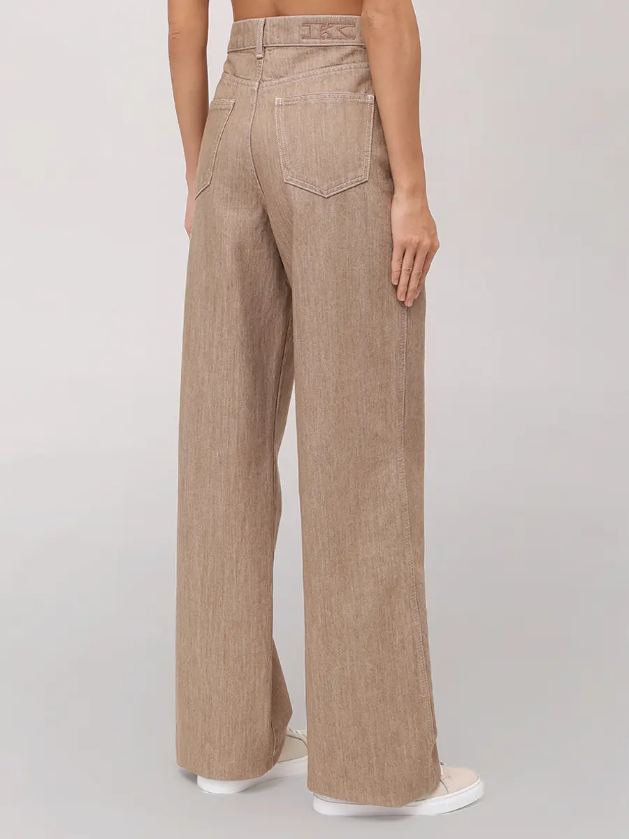 Джинсы хлопковые