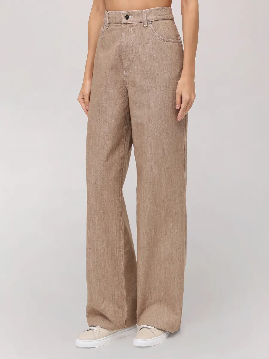 Джинсы хлопковые