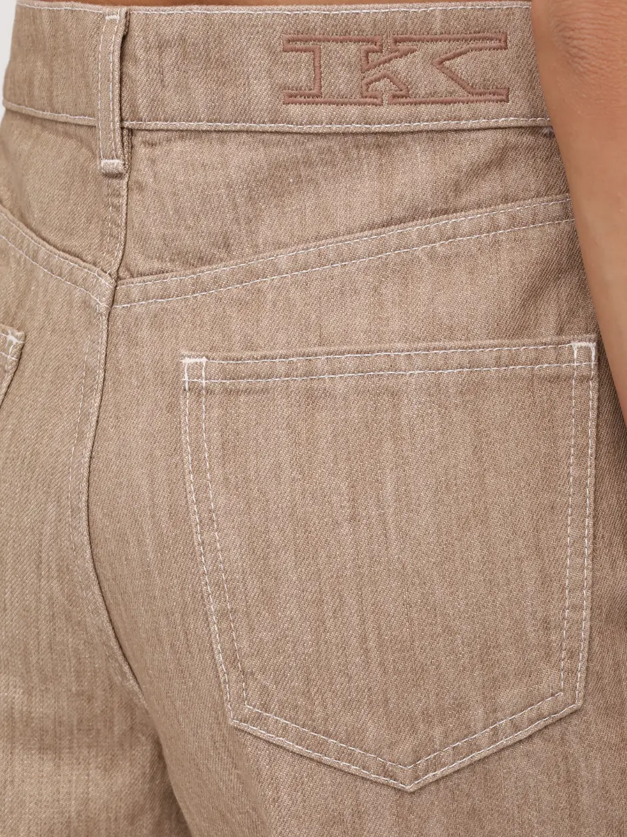 Джинсы хлопковые