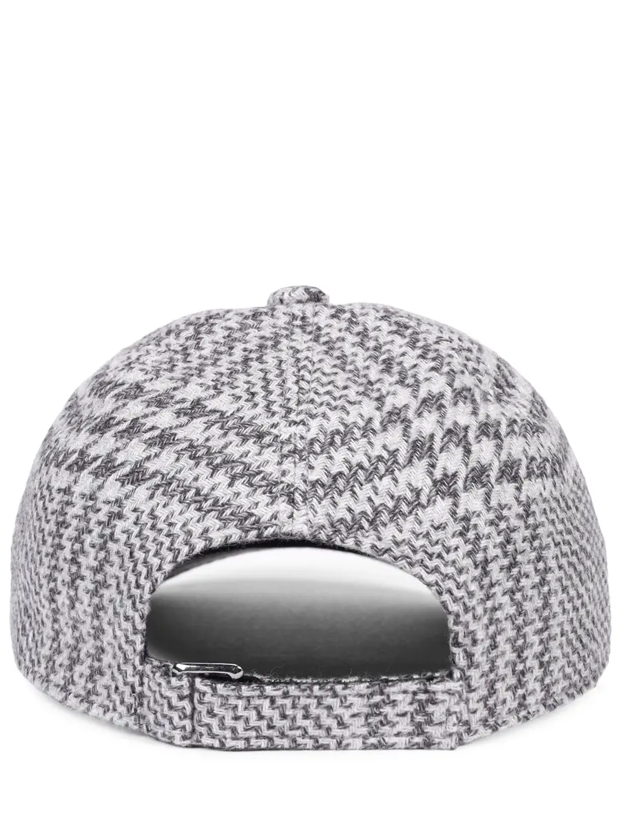Бейсболка из шелка и кашемира