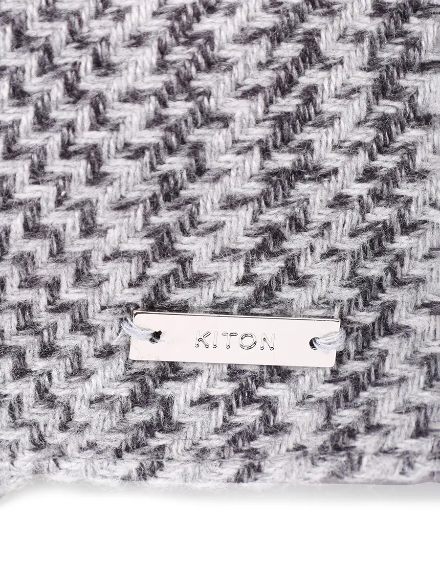 Бейсболка из шелка и кашемира