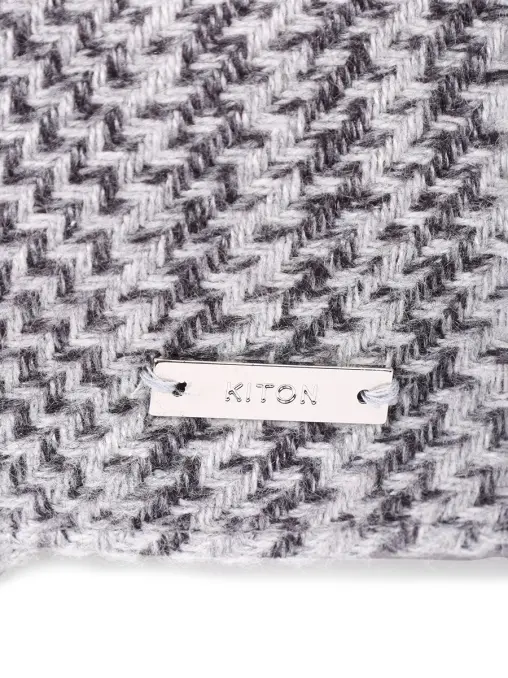 Бейсболка из шелка и кашемира KITON