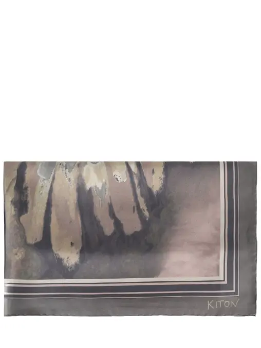 Платок шелковый KITON