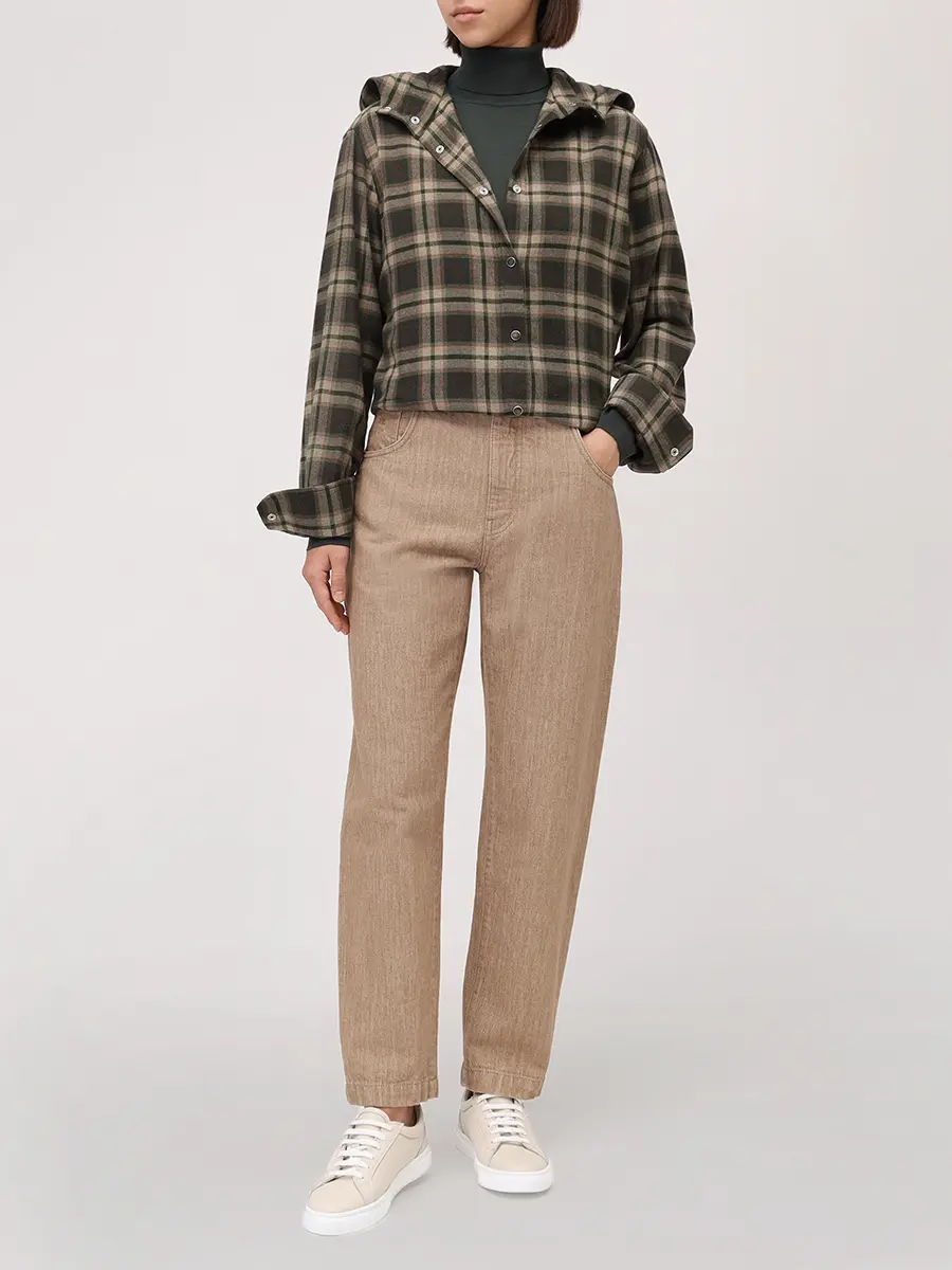 Джинсы хлопковые