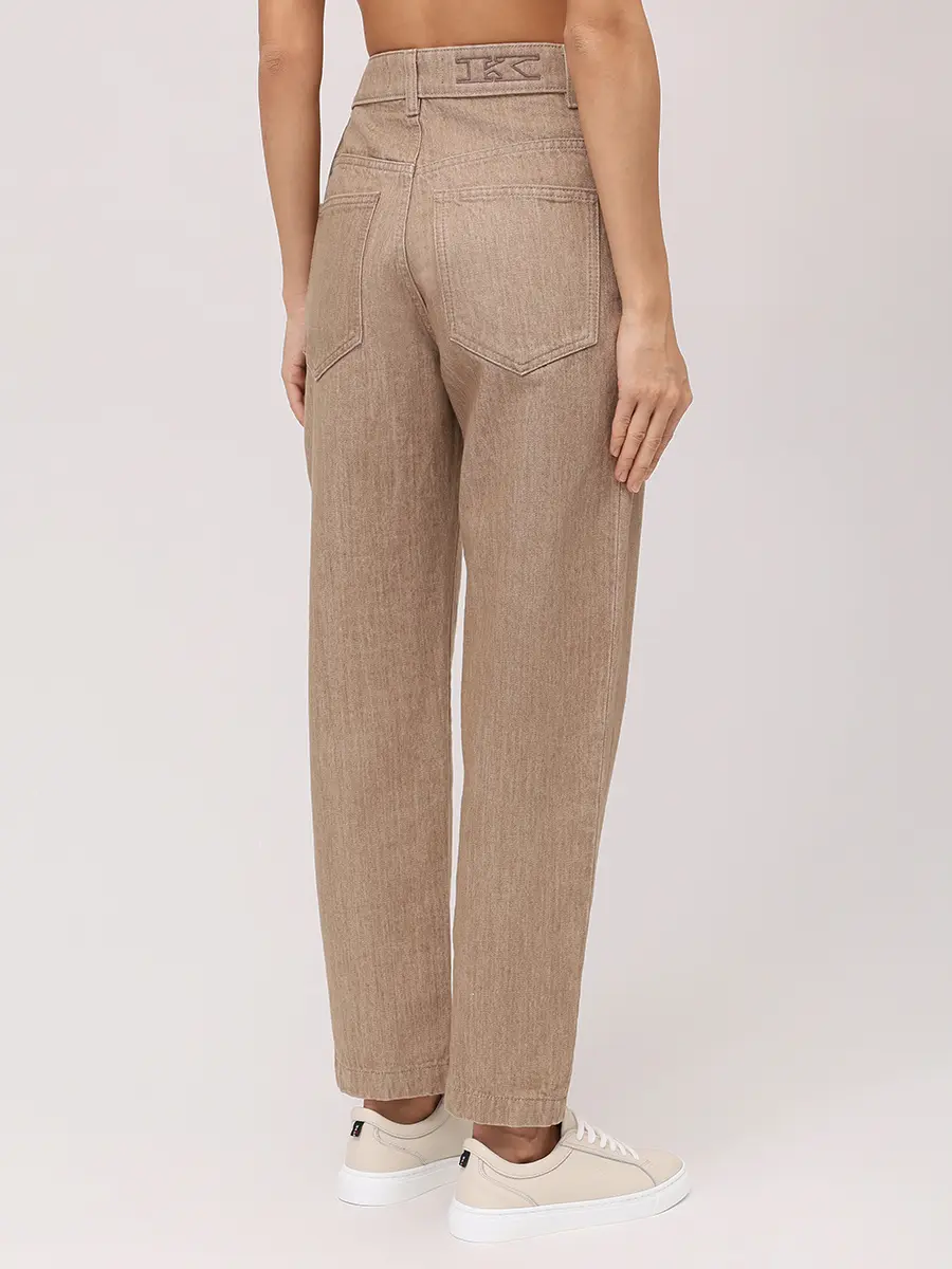 Джинсы хлопковые