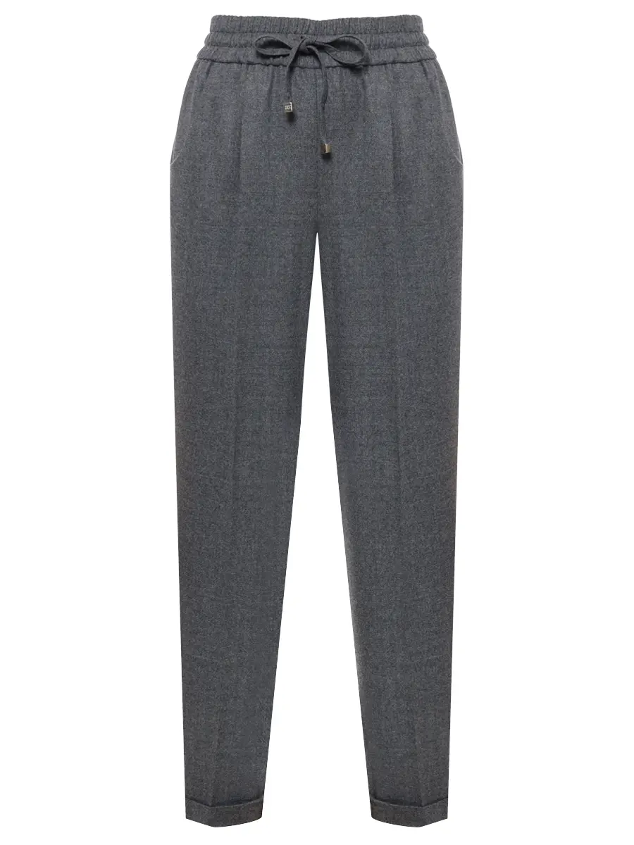 Брюки шерстяные