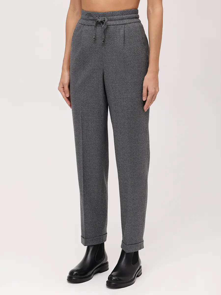 Брюки шерстяные