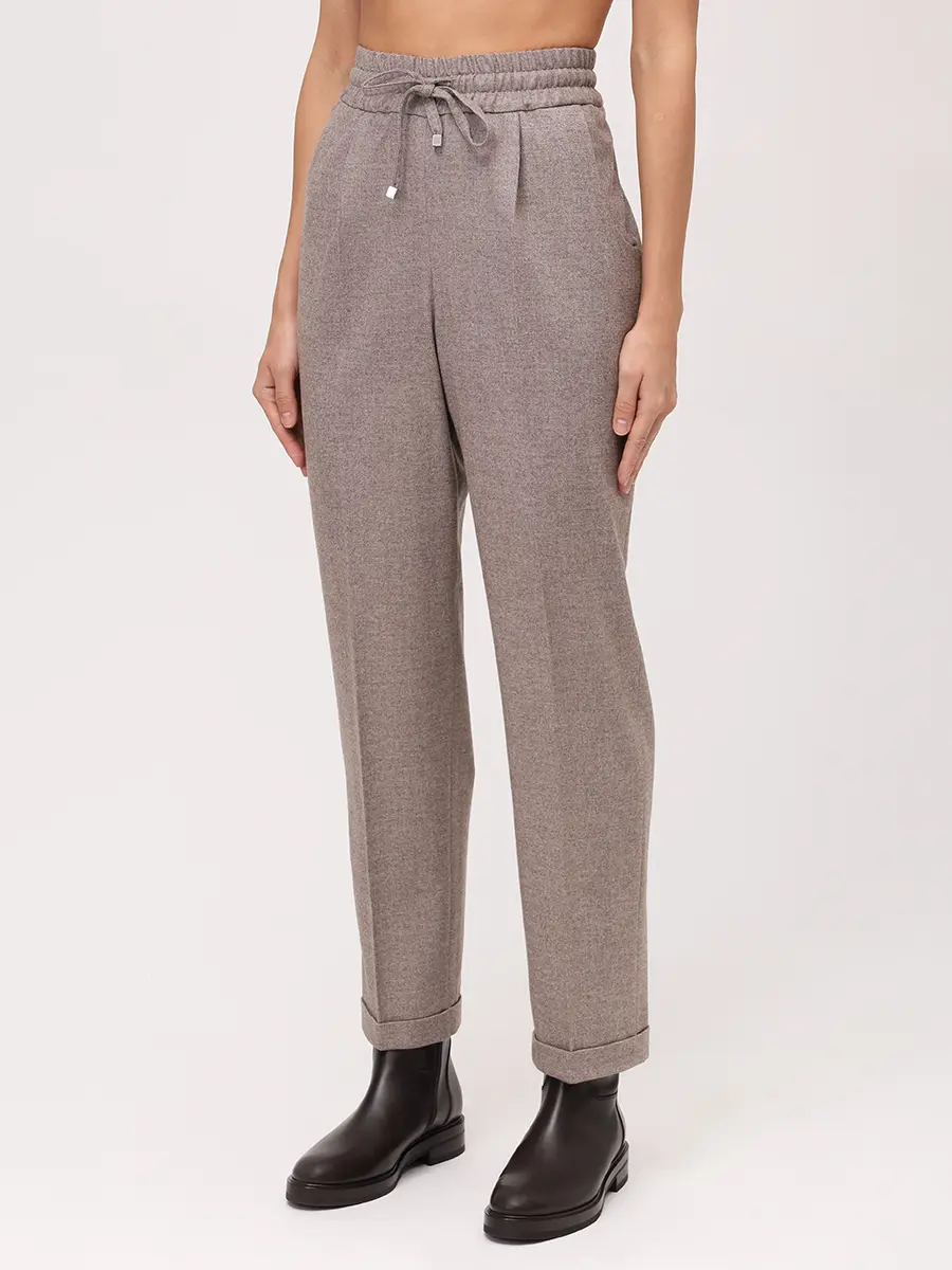 Брюки шерстяные