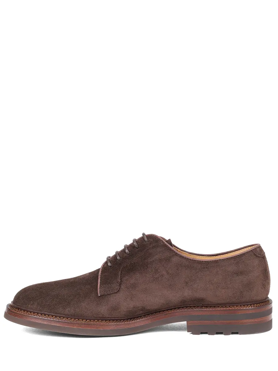 Ботинки замшевые