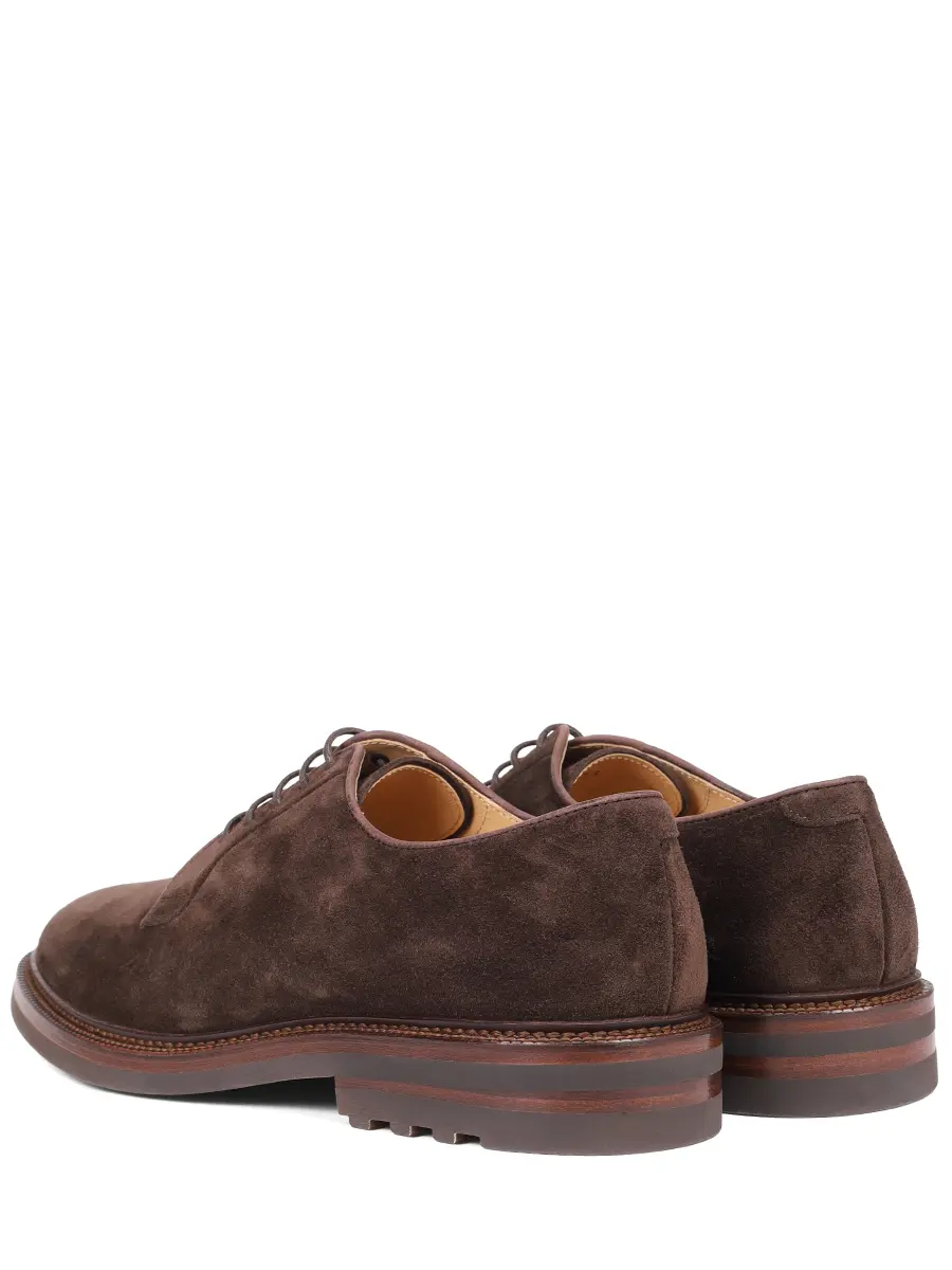 Ботинки замшевые