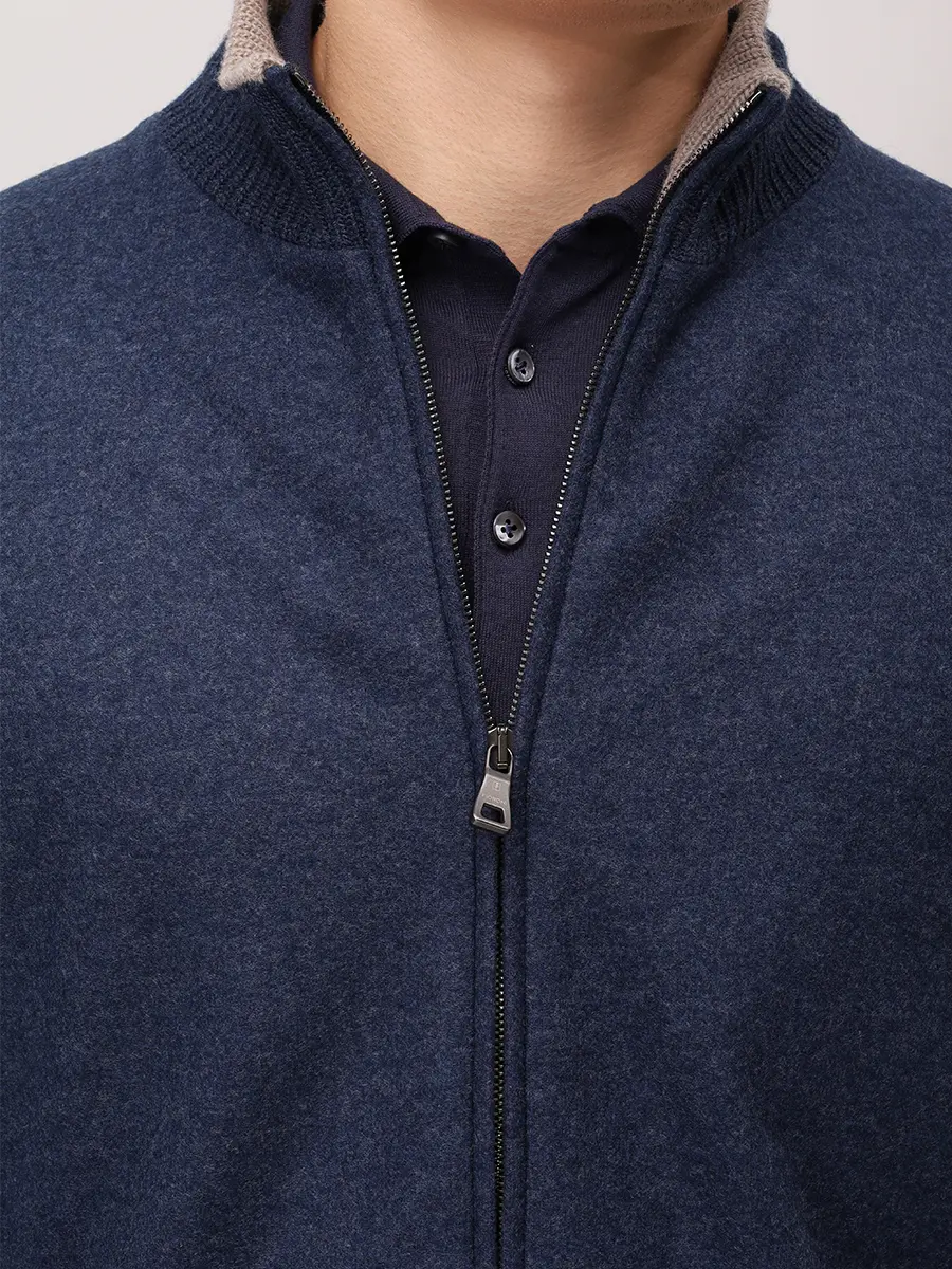 Бомбер шерстяной