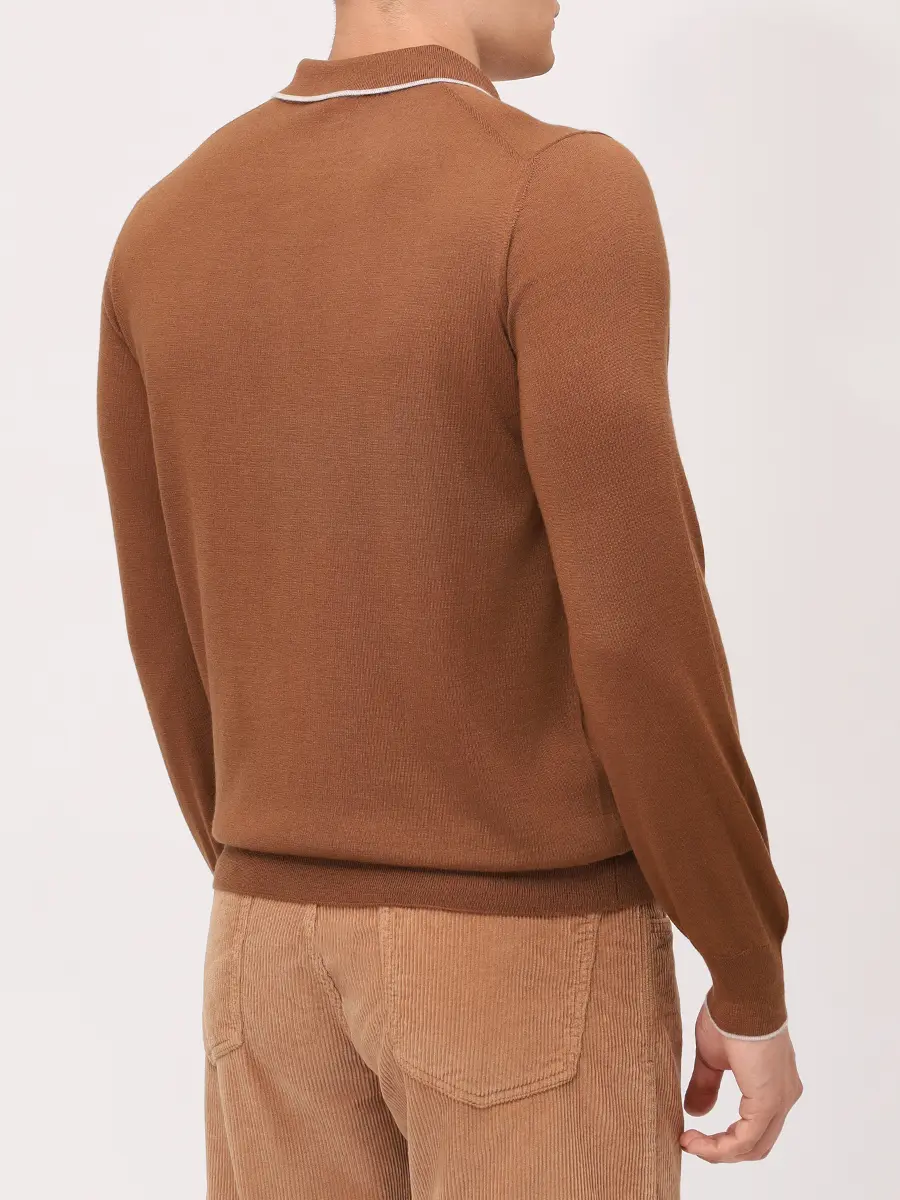 Поло из кашемира и шелка