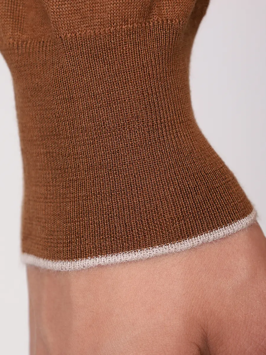 Поло из кашемира и шелка