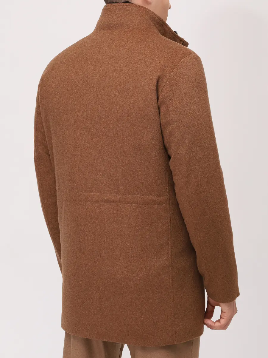 Куртка кашемировая с мехом норки