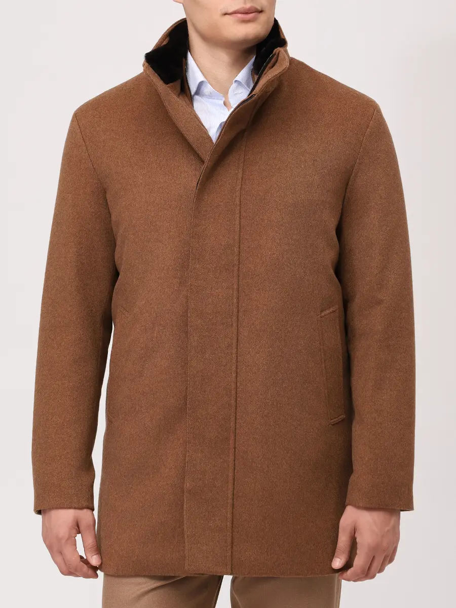 Куртка кашемировая с мехом норки