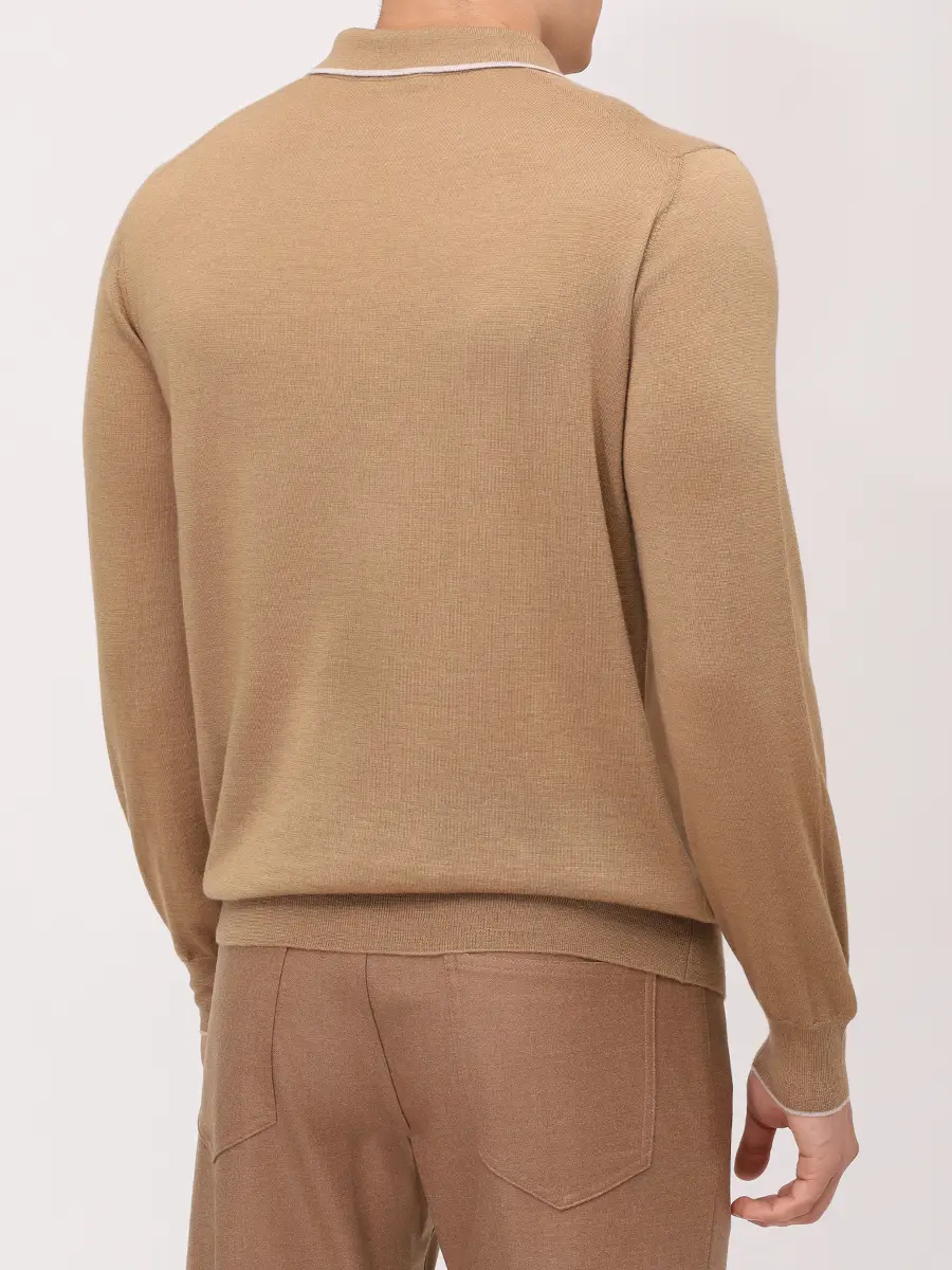 Поло из кашемира и шелка