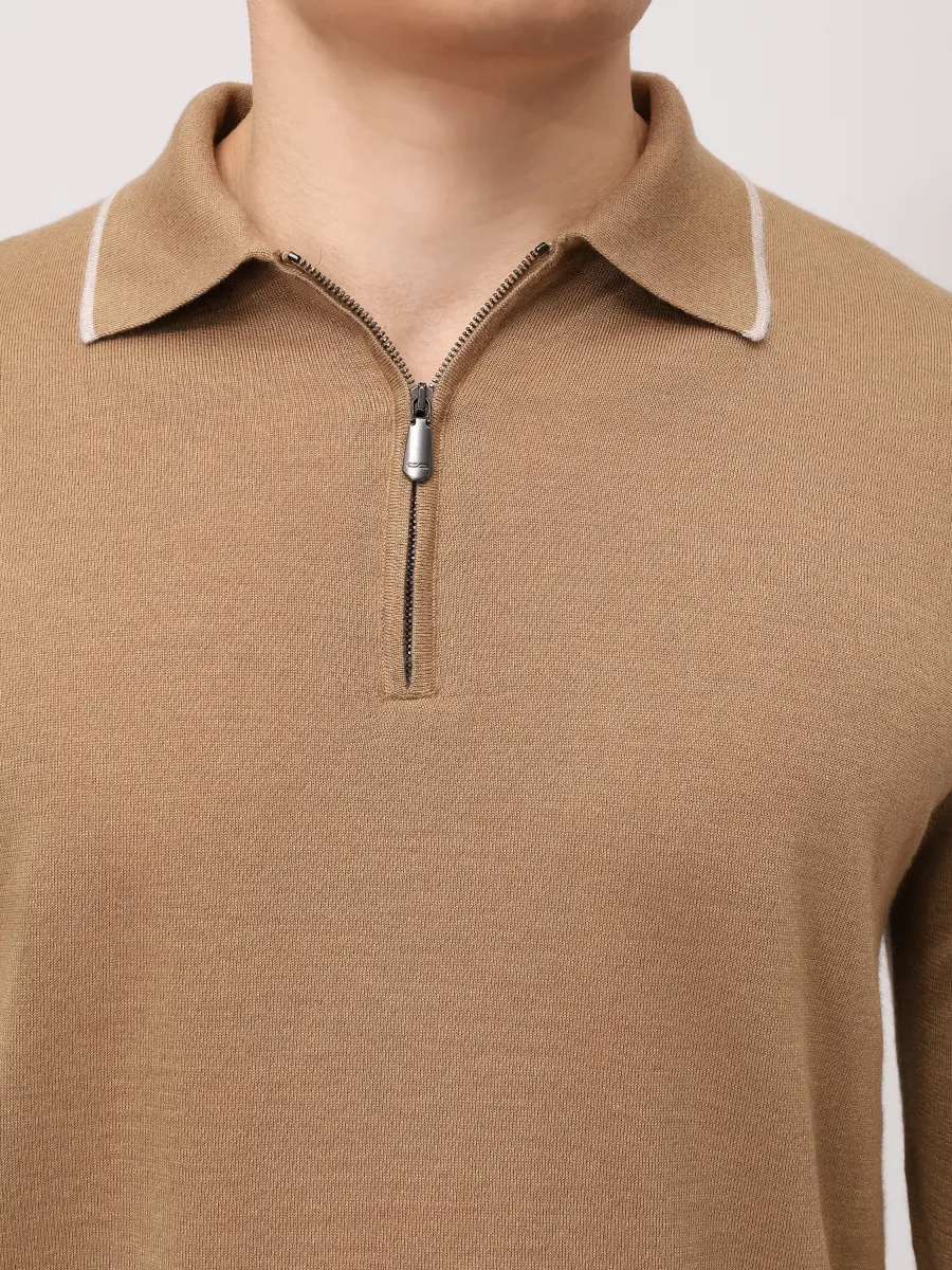 Поло из кашемира и шелка