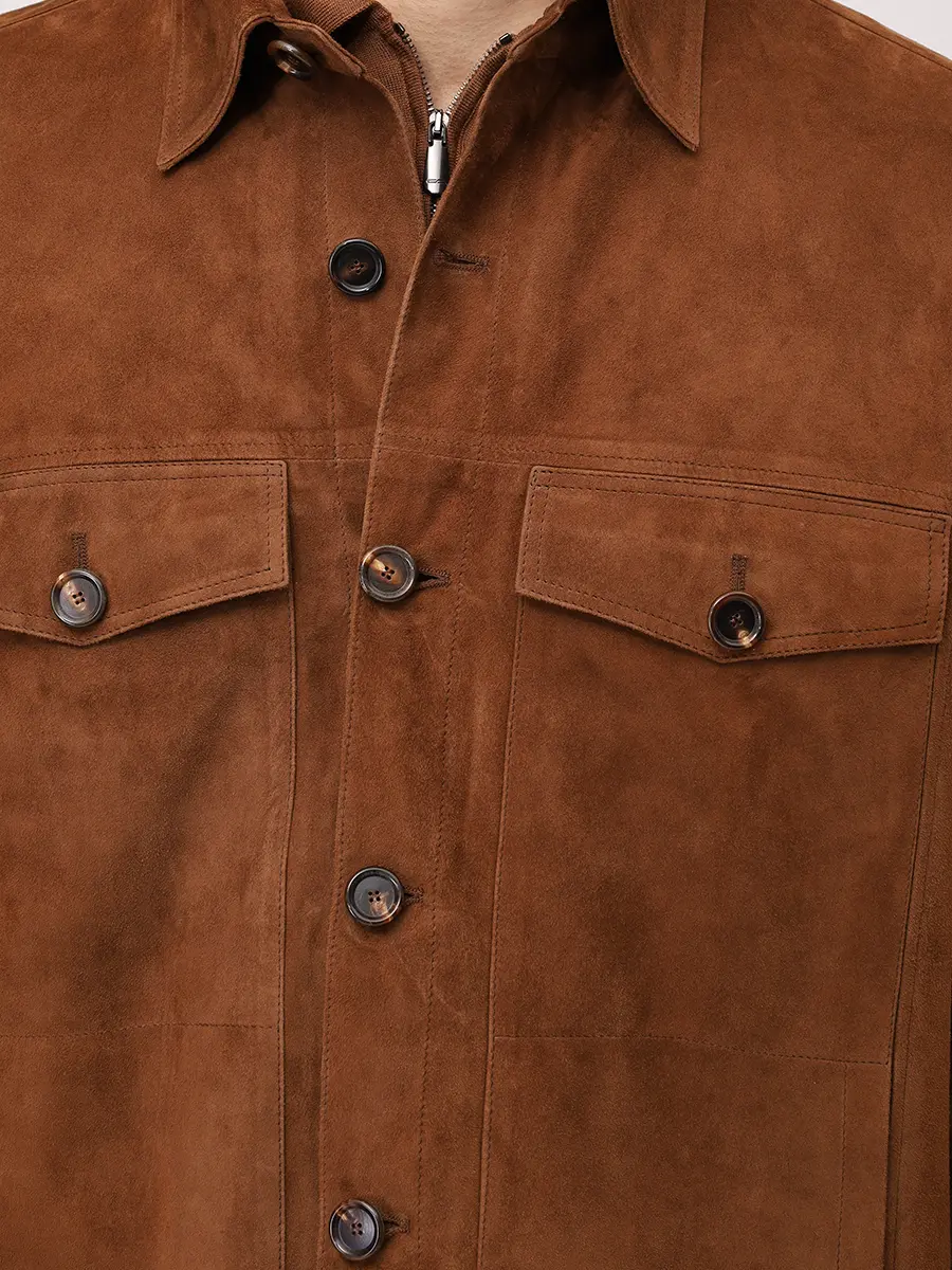 Куртка замшевая