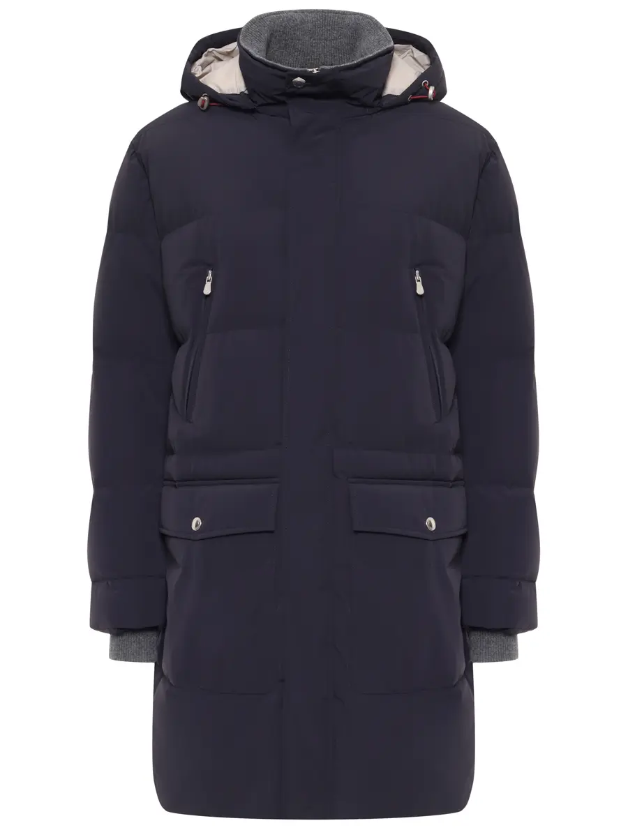 Пуховик стеганый