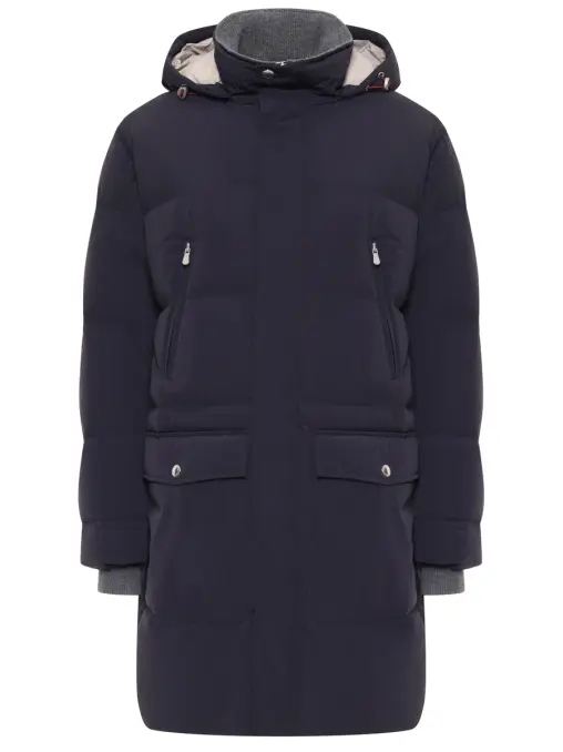 Пуховик стеганый BRUNELLO CUCINELLI