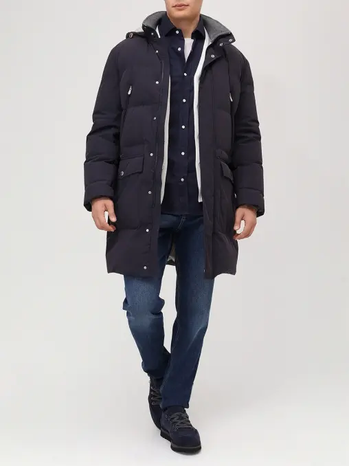 Пуховик стеганый BRUNELLO CUCINELLI