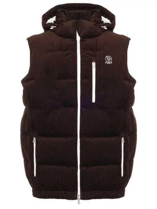 Жилет вельветовый BRUNELLO CUCINELLI