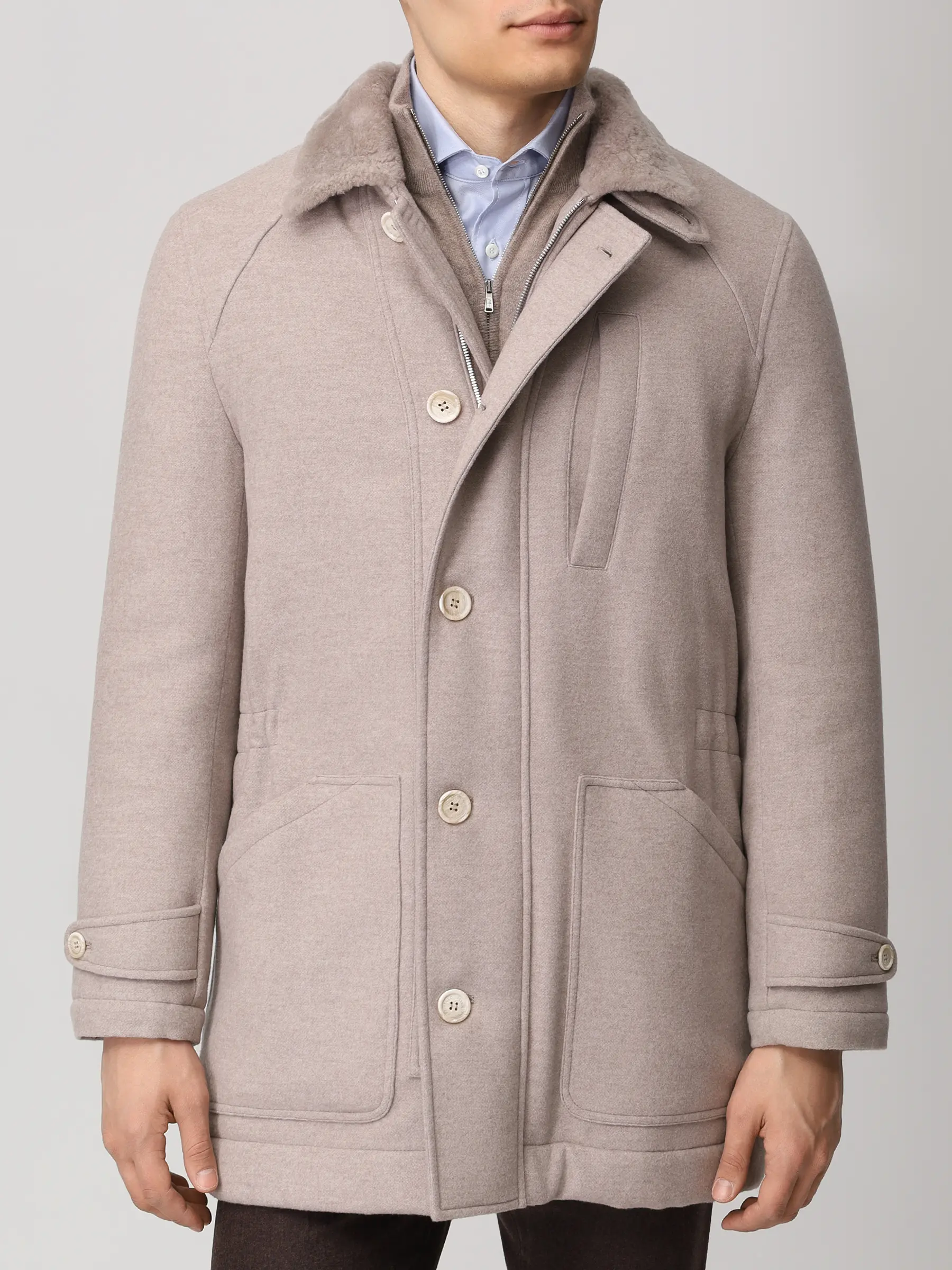 Куртка кашемировая на меху