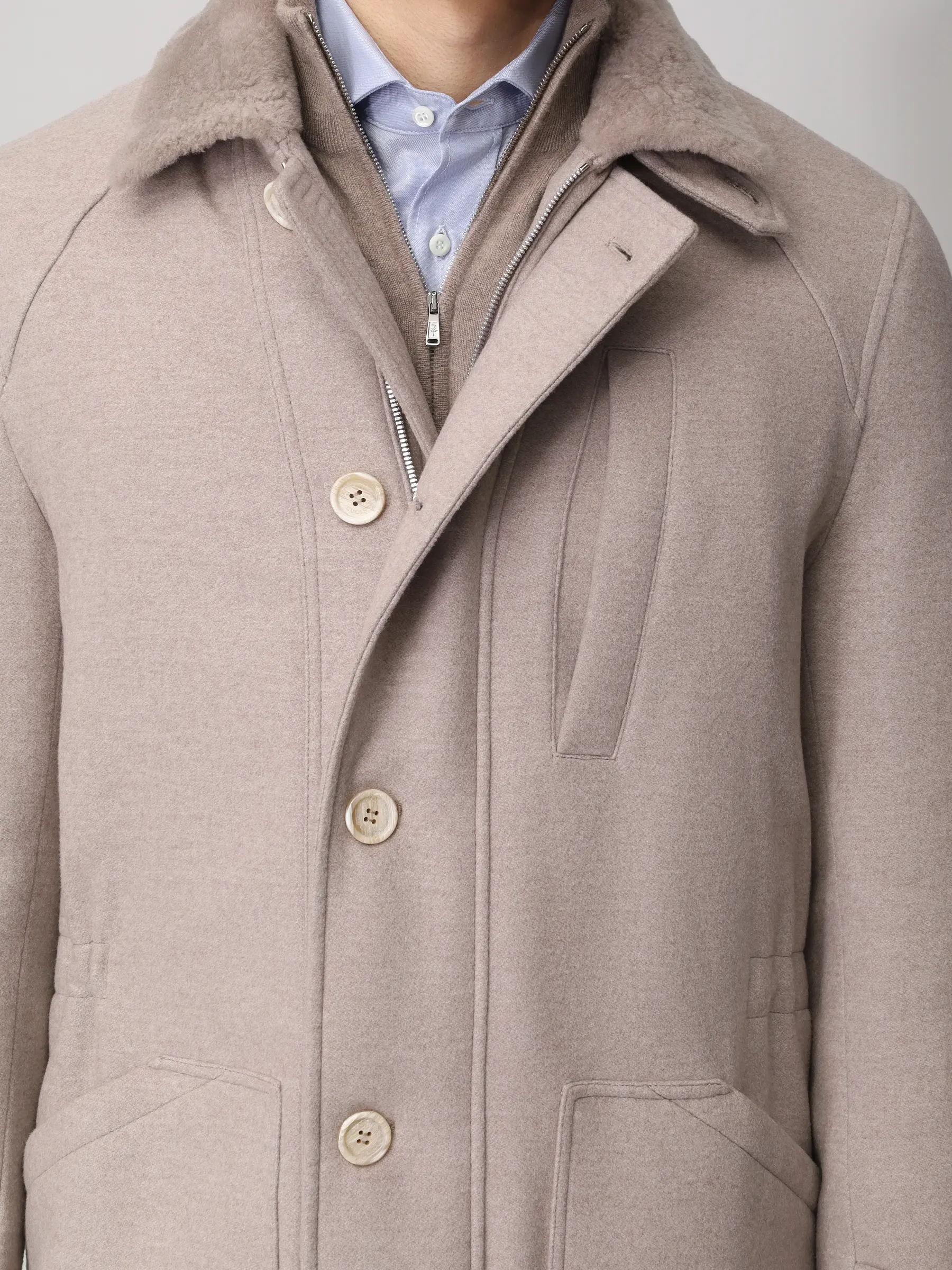 Куртка кашемировая на меху