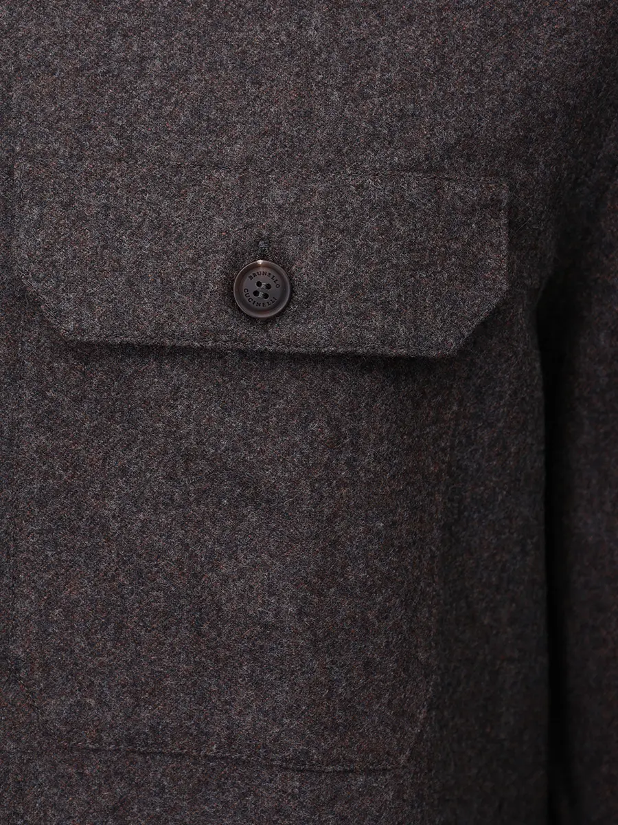 Рубашка шерстяная