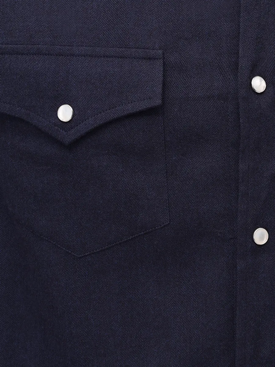 Рубашка Regular Fit из хлопка и лиоцелла