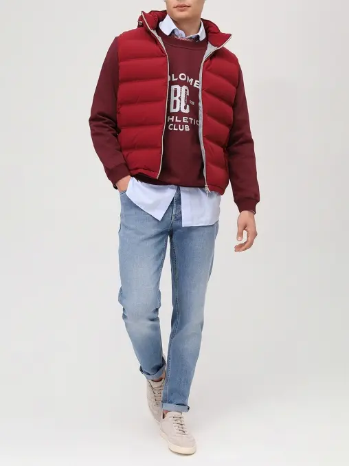 Жилет стеганый BRUNELLO CUCINELLI