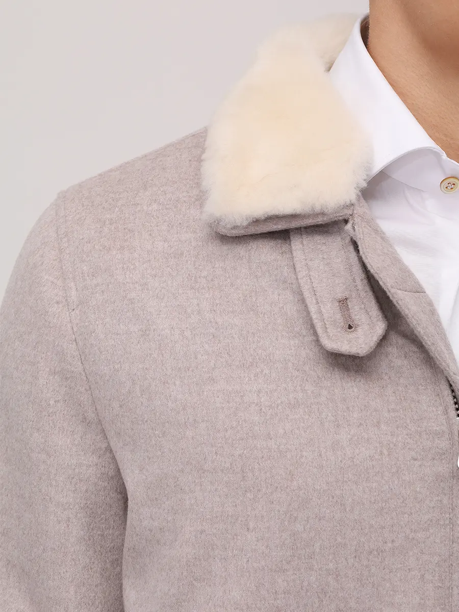 Бомбер кашемировый